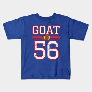 Goat 56. American Football Kids T-Shirt